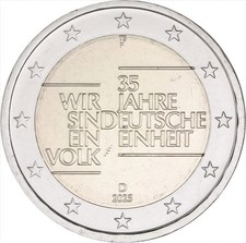 2 Euro Germany 2025 F * 35th
