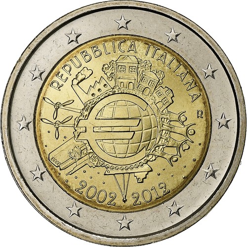 1260005 italy 2 euro - [#1260005], italy,