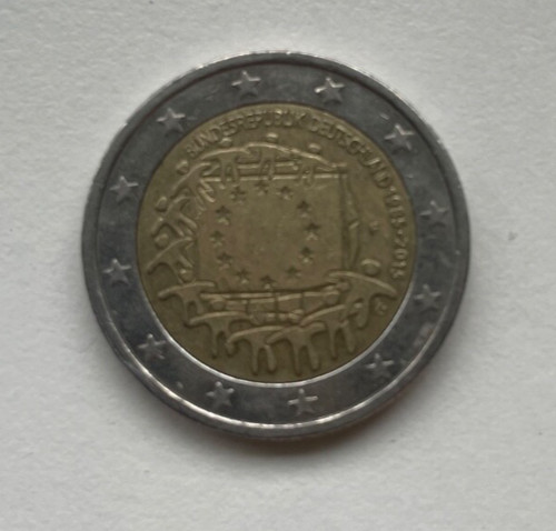 Euro coin bundesrepublik - coin,